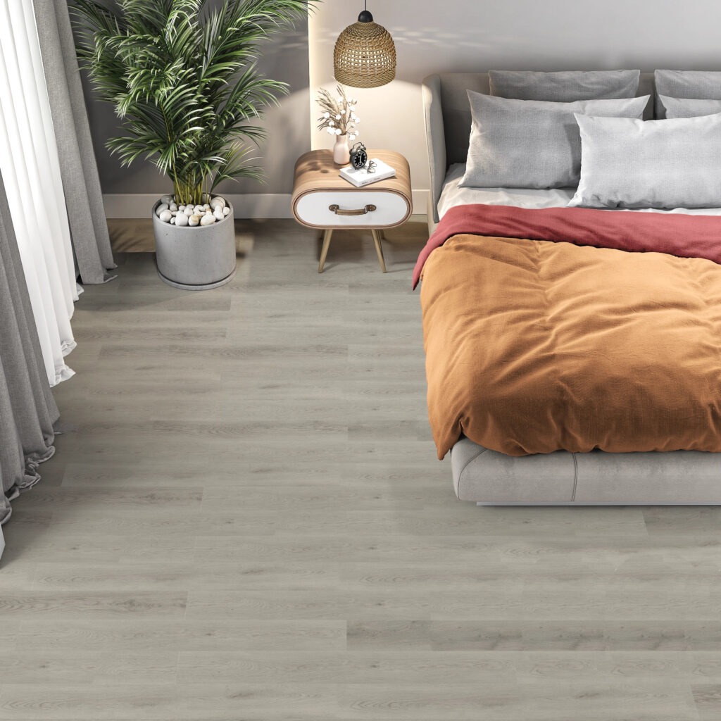 Suelos Vinílicos SPC de alta resistencia con acabado madera, modelo Alborán colección C-55 Nature Floor