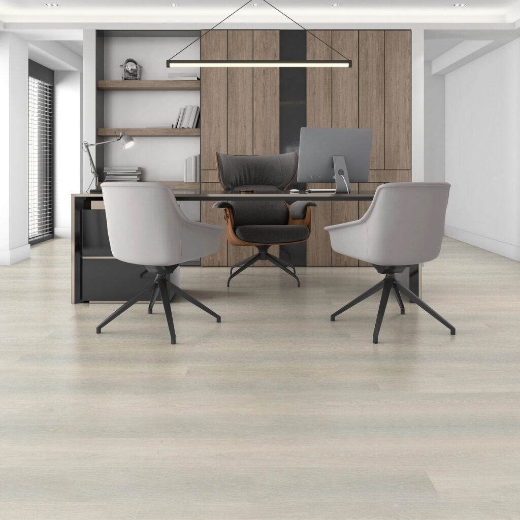 Suelos Vinílicos SPC de alta resistencia con acabado madera, modelo Índico colección C-55 Nature Floor