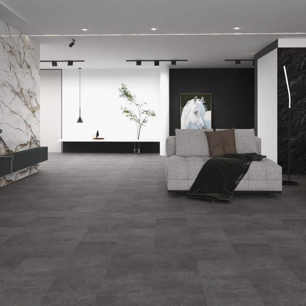 Suelos Vinílicos SPC acabado en piedra cemento, colección Stone nature Floor